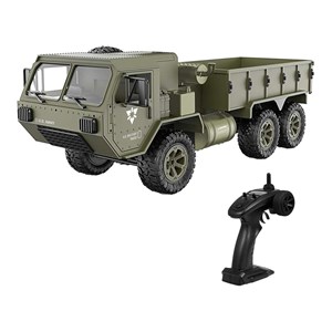 ماشین کنترلی شارژی آفرود مدل GoolRC Fayee RC Military Truck, 2.4GHz_اسباب بازی